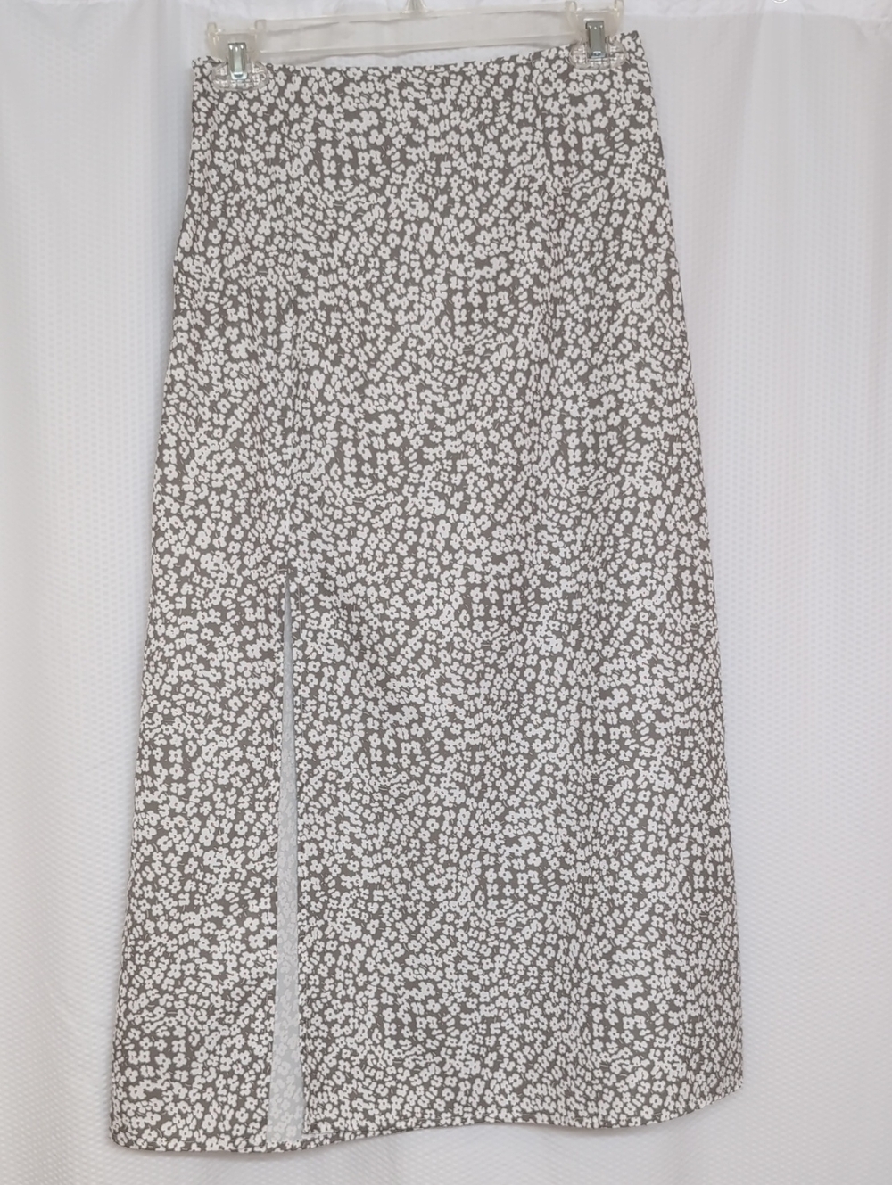 Women's Sage Floral Midi Skirt
